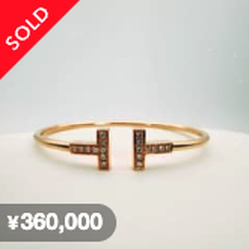 Tiffany & Co. T Wire Braceletの販売済み商品画像